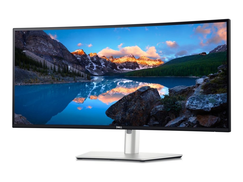 Dell Ultrasharp U3425we - Led-Skærm - Kurvet - 34" - 3440 X 1440 Uwqhd @ 120 Hz - Ips - 300 Cd/M² - 2000:1 - 5 Ms - Thunderbolt 4, Hdmi, Displayport