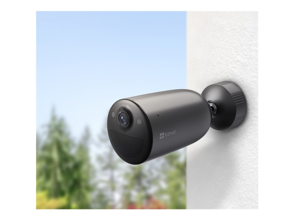 EZVIZ EB3 4G - Netværksovervågningskamera - kugle - udendørs - vejrbestandig - farve (Dag/nat) - 3 MP - 2304 x 1296 - 2K - fast brændvidde - audio - trådløs - 4G, LTE - H.265, H.264 - DC 5 V