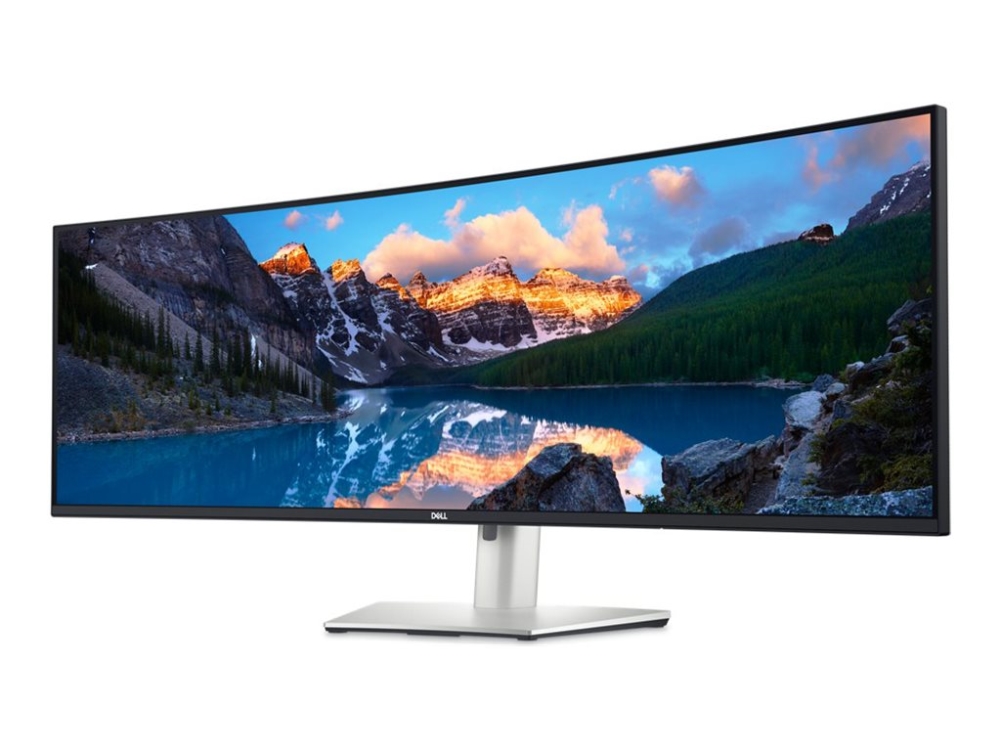 Dell Ultrasharp U4924dw - Led-Display - Gebogen - 49" - 5120 X 1440 5K Dual Qhd @ 60 Hz - Ips Schwarz - 350 Cd/M² - 2000:1 - 5 Ms - 2Xhdmi, Displaypo