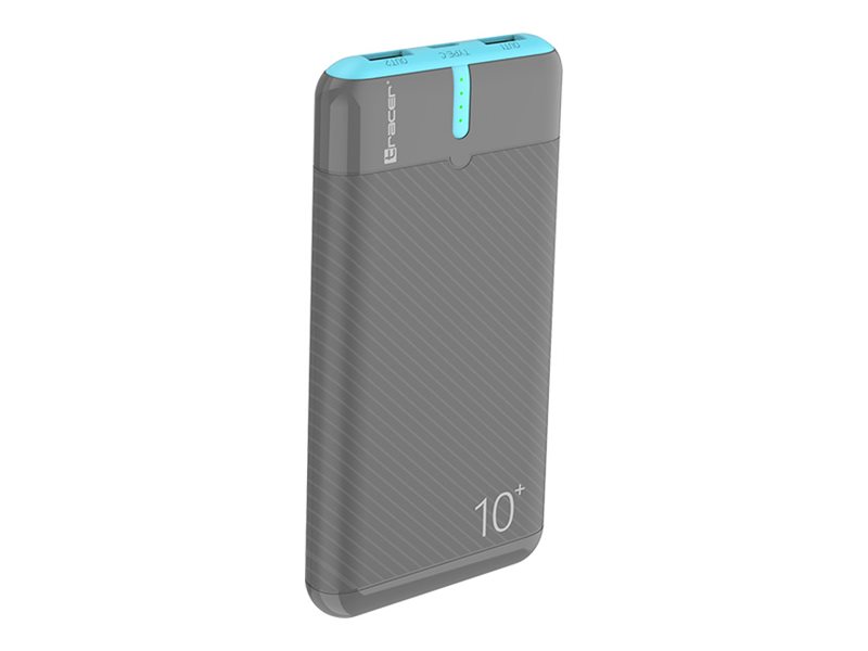 Tracer - Trådløs Power Bank - Blå