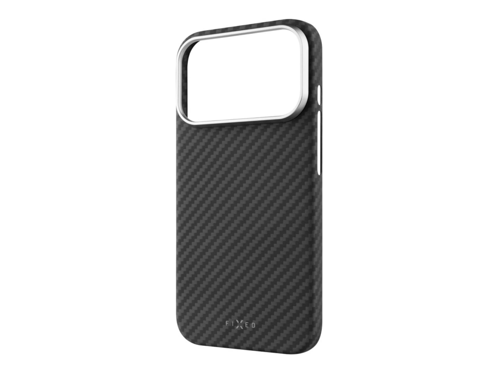 Dėklas Fixed Magvelar | Back Cover | Apple | Iphone 17 Pro | Aramid | Juodas | Magsafe Support