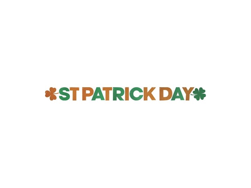 Skt. Patrick Banner, 300 Cm
