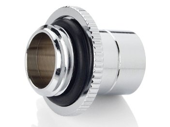 Bitspower Touchaqua Link Adapter Mand G1/4 Tommer Han Til Link Tube Justerbar 16-22Mm - Pakke Med 2, Sølv