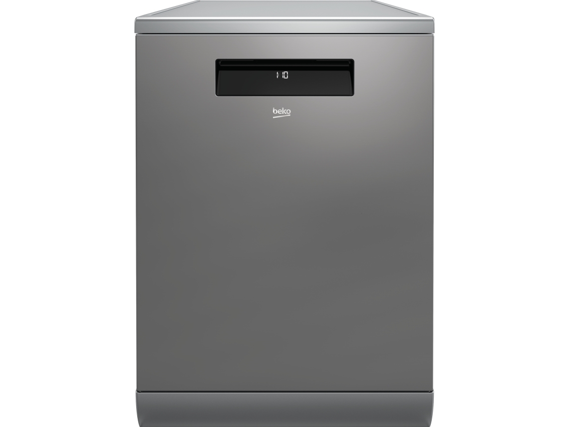 Beko Den48530x Freestanding Full Size Dishwasher With Bquick, Freestanding, Touch, Lcd, 1.3 M, 1.6 Cm, Cold