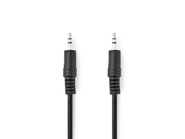 Nedis Cagl22000bk30, 3.5Mm, Männlich, 3.5Mm, Männlich, 3 M, Schwarz