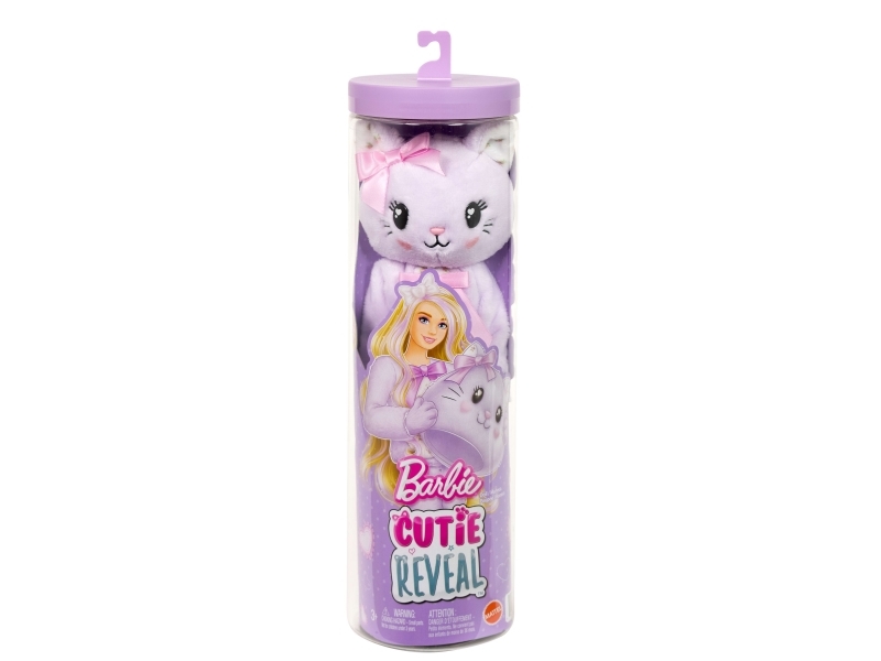 Barbie Cutie Reveal Sweet Bows Lila Kätzchen