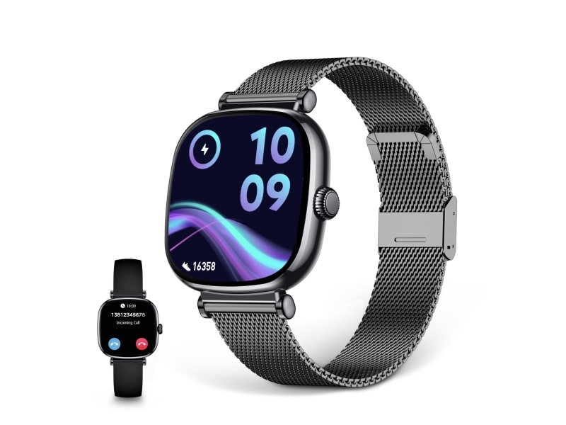 Ksix Bxsw30n, 4,32 Cm (1.7"), Amoled, Berøringsskærm
