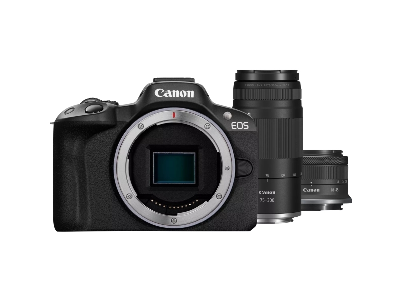 Canon Eos R50 + Rf-S 18-45Mm + Rf 75-300Mm