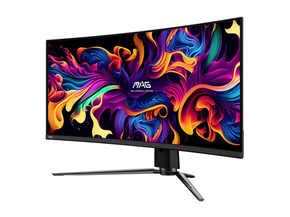 Msi Mag 341Cqp Qd-Oled - Oled-Monitor - Gaming - Kurvet - 34.2" (34.18" Til At Se) - 3440 X 1440 Uwqhd @ 175 Hz - 1000 Cd/M² - 1500000:1 - 0.03 Ms -