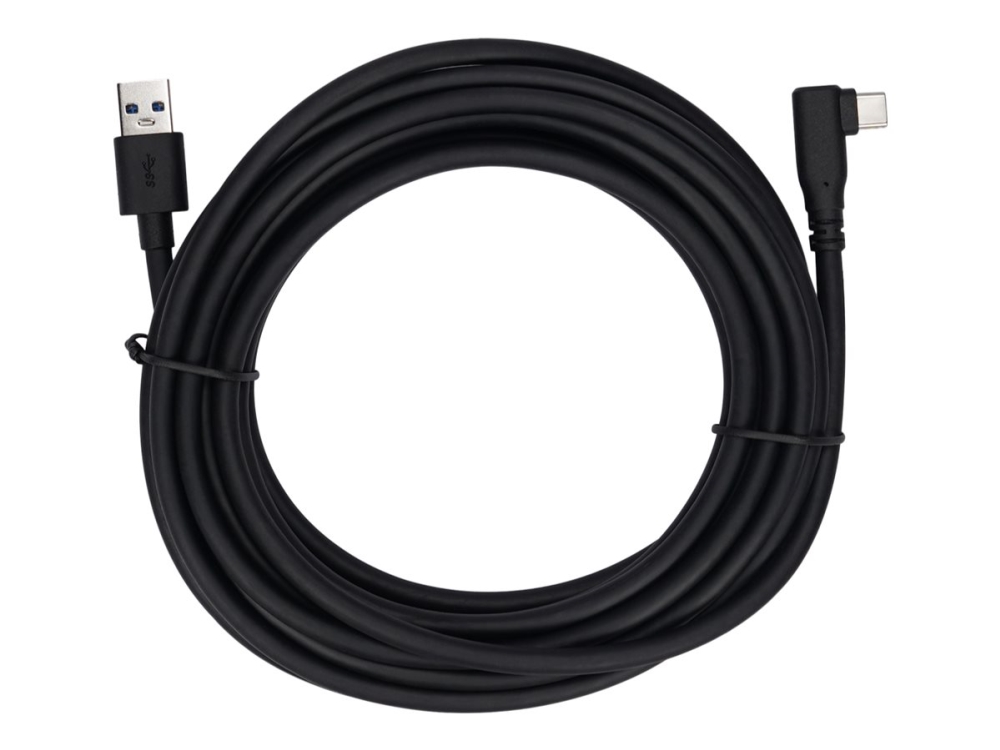 Obsbot - Usb-Kabel - Usb Type A (Han) Til Usb-C (Han) Vinklet - Usb 3.0 - 1 A - Sort