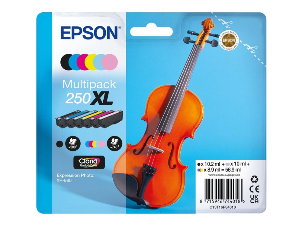 Epson Multipack 6-Farben 250Xl Tinte