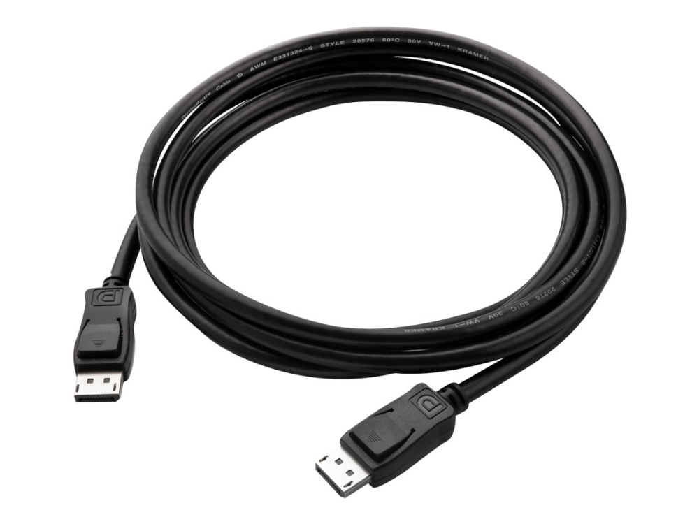 Kramer Electronics C-Dpu-3, 0,9 M, Displayport, Displayport, Männlich, Männlich, 7680 X 4320 Pixel