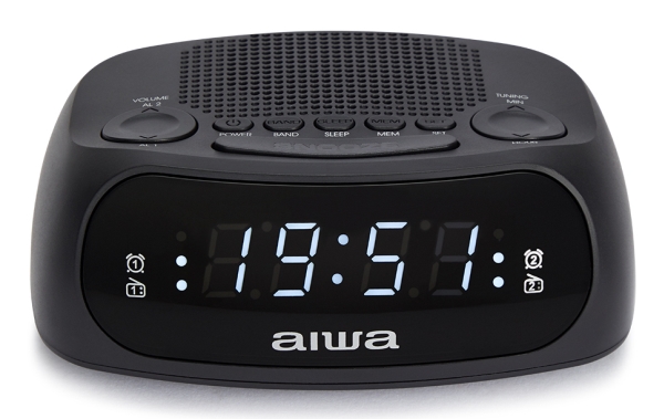 Aiwa Radiowecker Schwarz Cr-09J (8435256811551)