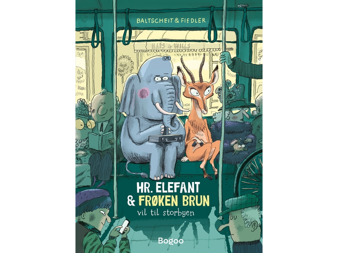 Herr Elefant och fröken Brun vill till storstaden Martin Baltscheit & Max Fiedler Språk: Danska | Böcker - Tecknade serier & tidsskrifter | GameStuff