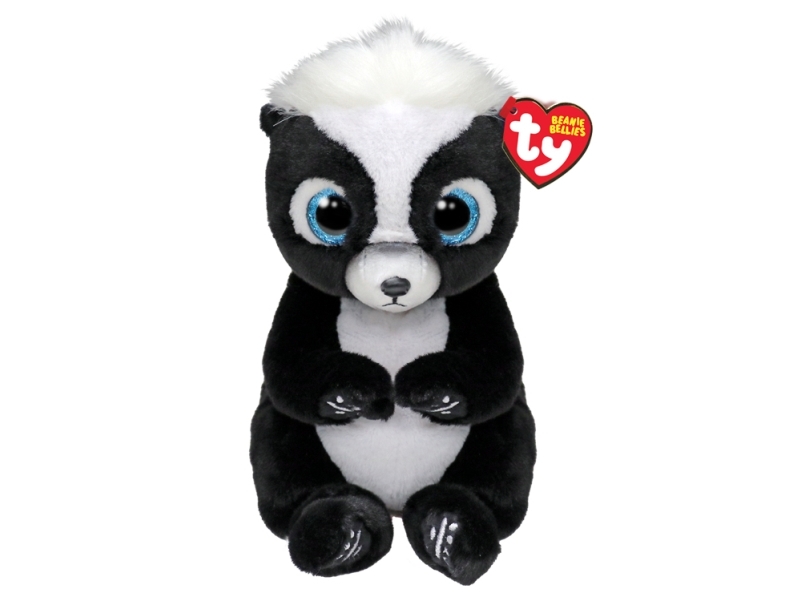 Ty Beanies Bellies Mascot Rukus The Skunk 15Cm 41288
