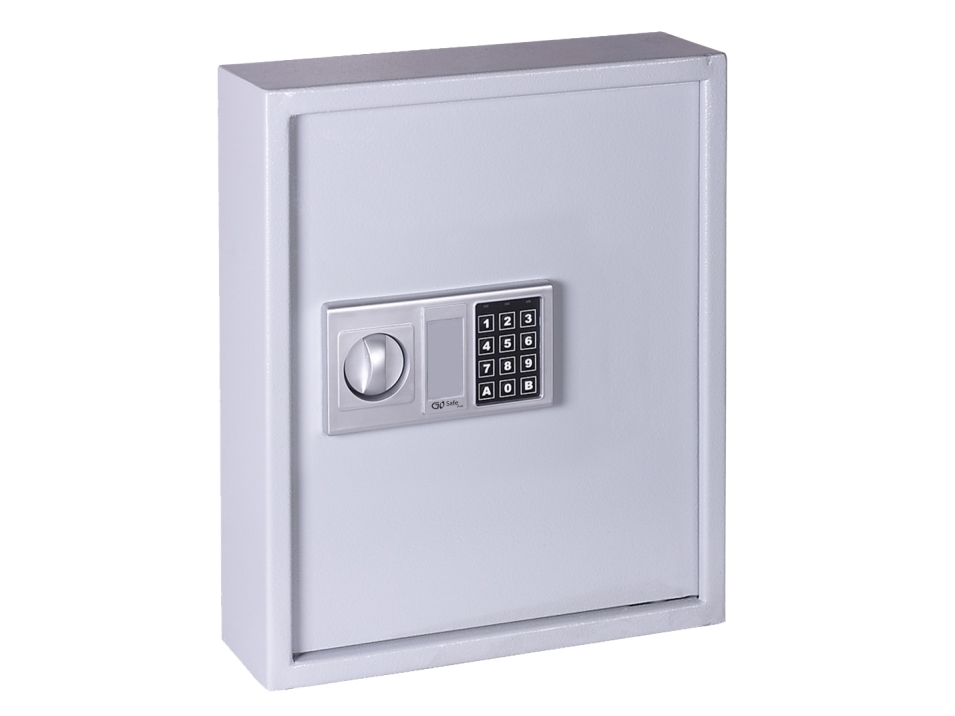Olympia GOsafe 50B, Polypropylen (PP), Grå, 71 krog(e), Kode, Nøgle, 1 stk, 450 x 360 x 120 mm