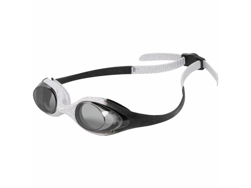 Arena Jr Spider, Unisex, En Størrelse, Sort, Grå, Polykarbonat, Polypropylen, Sort, Polykarbonat