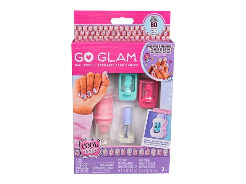 Cool Maker Cook Maker Go Glam Nagelstudio Nachfüllset, Nagelpolitur-Set Für Kinder, 7 Jahr(E), Mehrfarbig