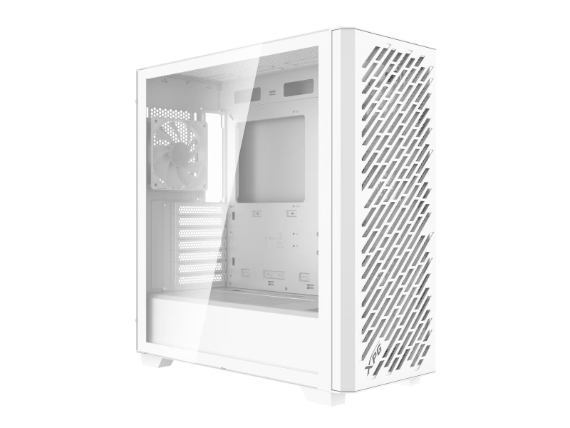 Xpg Valor Air Pro Mid-Tower Gehäuse, Midi Tower, Pc, Weiß, Atx, Eatx, Micro Atx, Mini-Atx, Spcc, Gehärtetes Glas, Multi