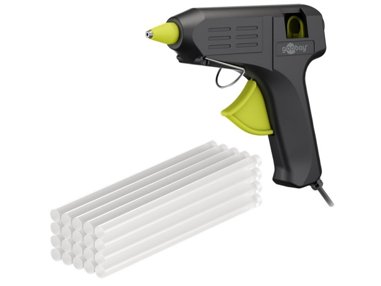 Goobay 77826, Varm limpistol, Sort, 190 °C, Vekselstrøm, 40 W, 110 - 240 V