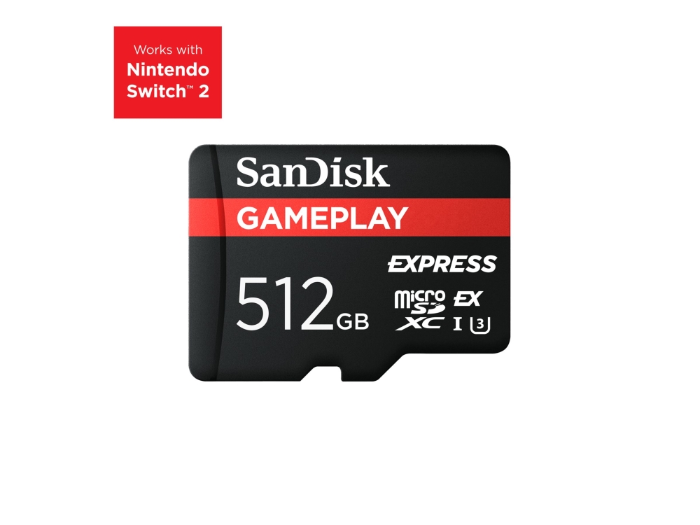 Sandisk Microsd Express 512Gb Gameplay880/650Mb/S