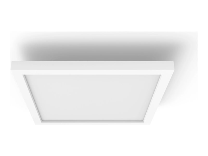 Philips Surimu Square Panel, Smart Ceiling Light, Bluetooth/Zigbee, White, Aluminium, Multi, 2000 K