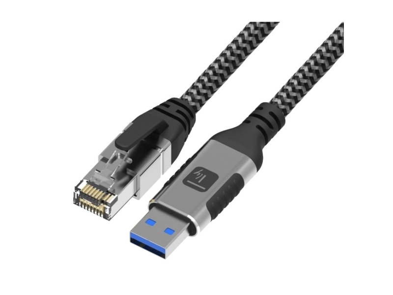 Techly Icoc U3a-Rj45-010 Usb-A To Gigabit Ethernet Rj45 Network Adapter/Cable 1M