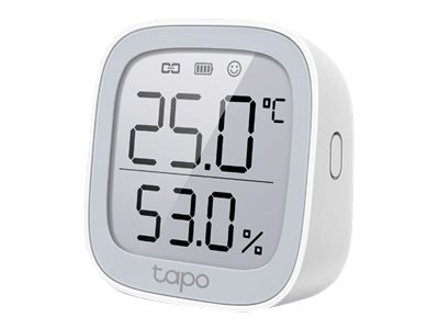 Tp-Link Tapo T315, Indendørs, Temperatur Og Luftfugtighedssensor, Fritstående, -20 - 60 °C, Trådløs, 0 - 99%