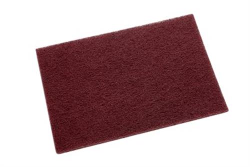 Scotch-Brite ark 158x224mm rød meget fin
