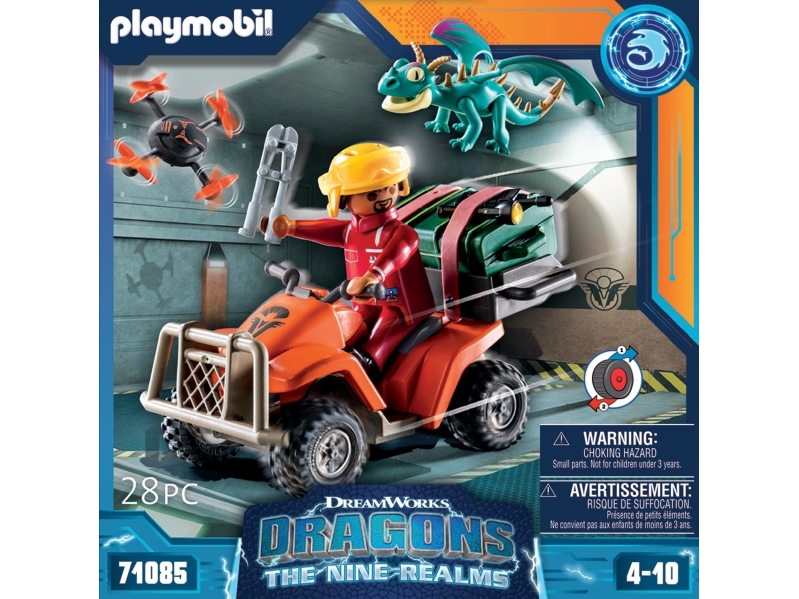 Playmobil Dragons 71085, Action/Eventyr, 3 År, Flerfarvet