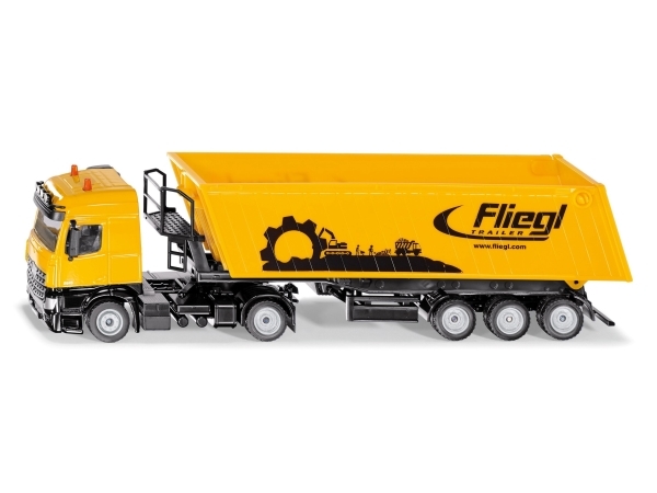 Siku Lastbil m. Tipping Trailer - 1:50 - Orange