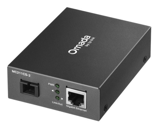 Tp-Link Omada Mc211cs-2, 1000 Mbit/S, Ieee 802.3, Ieee 802.3Ab, Ieee 802.3I, Ieee 802.3U, Ieee 802.3X, Ieee 802.3Z, Fuld, Halvt, 20000 M, 1310 Nm, En
