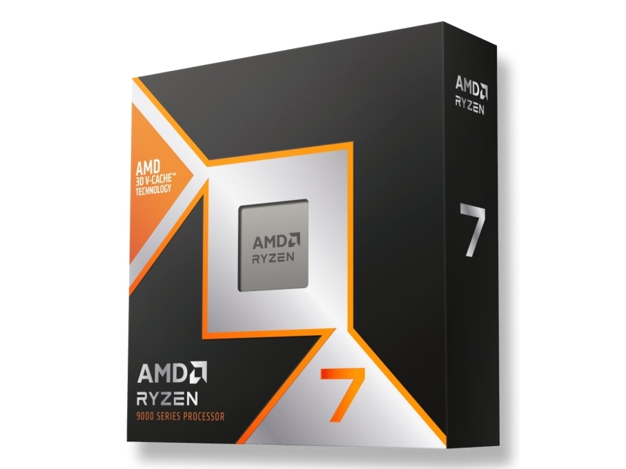 AMD Ryzen 7 9850X3D CPU - 8 kerner - 4.7 GHz - AMD AM5 - AMD Boxed (uden køler)