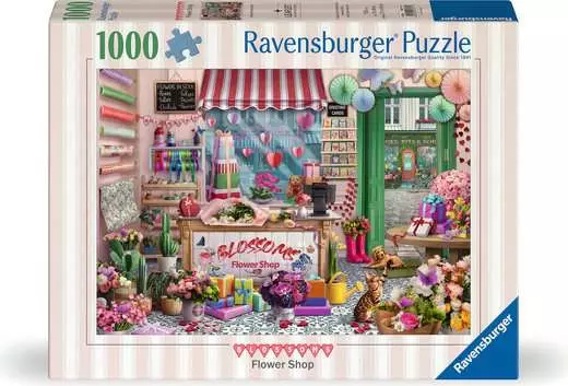 Ravensburger Blossoms Flower Shop, 1000 Pc(S), Landscape, 14 Yr(S)