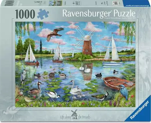 Ravensburger Life Along The Broads, 1000 Pc(S), Landscape, 14 Yr(S)