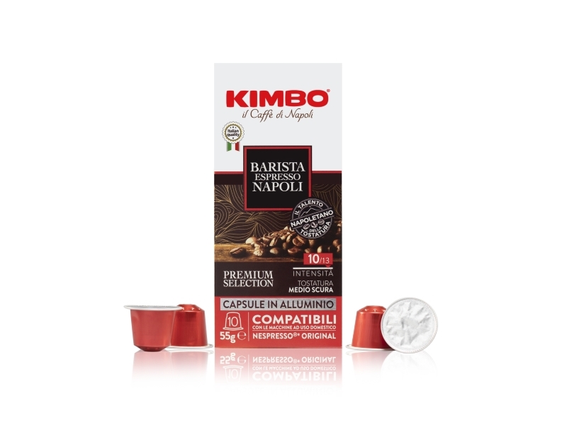 Kimbo 014175, Kaffeekapsel, Espresso, Medium-Dark Roast, Nespresso Original, Box, 30 Stück(E)