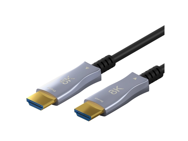 Goobay Optisk Hybrid Ultrahøjhastigheds-Hdmi-Kabel Med Ethernet (Aoc) - Kabellængde 10 M