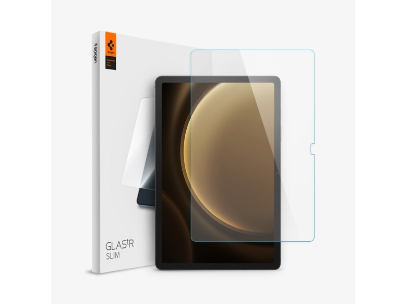Spigen Glas.tR SLIM, Kirkas näytönsuoja, 9H, Karkaistu lasi, 1 kpl