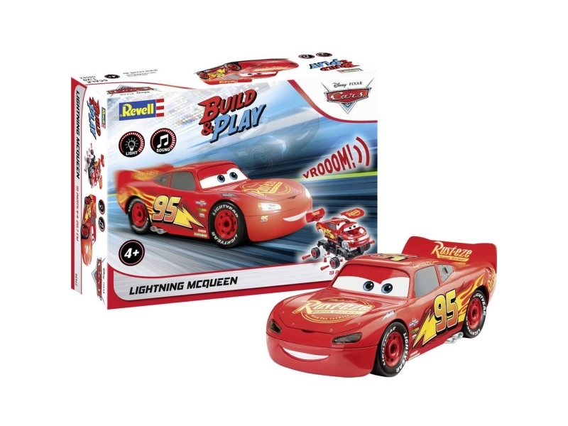Revell B&P - Cars - Lightning Mcqueen Disney-Cars Auto Mit Licht&Sound (065629090)