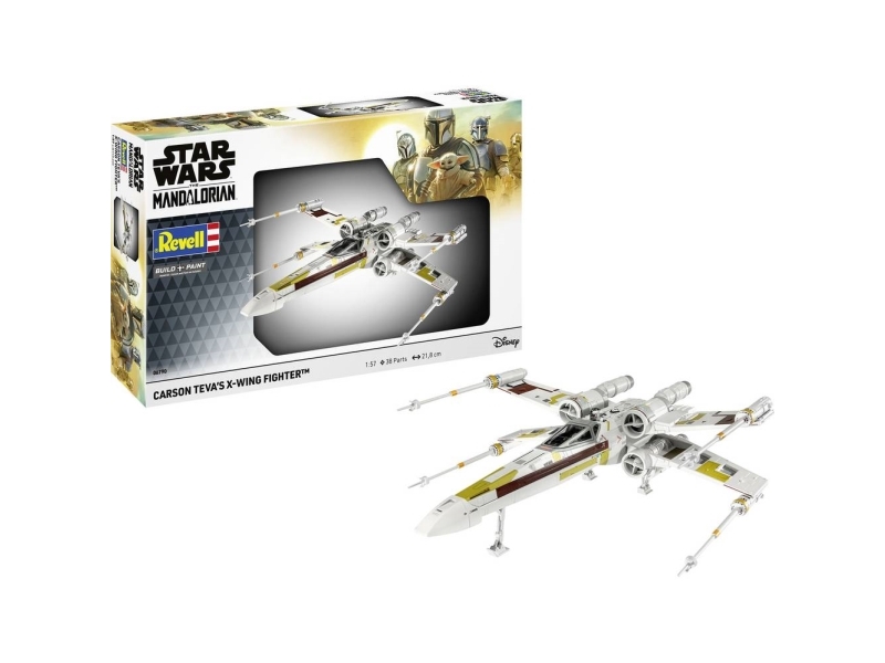 Carson Tevas X-Wing Fighter: The Mandalorian 1:57 | Hobby - Modelljärnväg - Nybörjarsatser | GameStuff