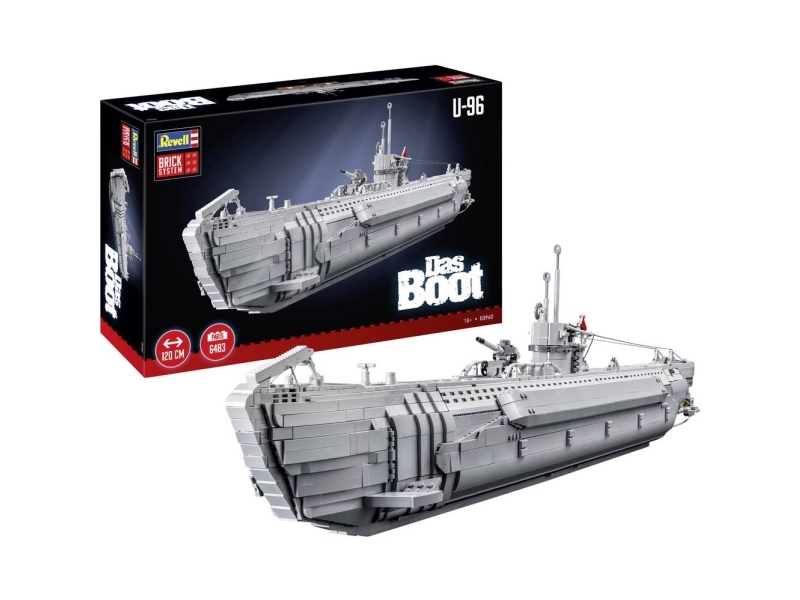 Revell 00960 U-Boot - Brick System Byggesæt | Leksaker - Konstruktions leksaker - Plastik konstruktion | GameStuff