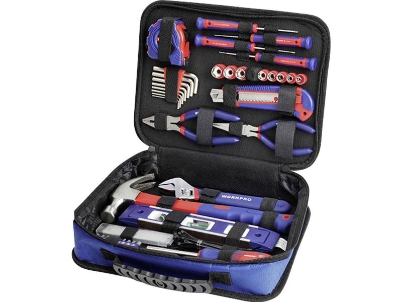 WorkPro WP209066 Værktøjssæt Gør-det-selv-folk , Universal , Tekniker I taske 100 dele