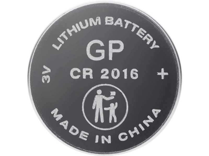 Gp Knapcellebatteri Cr 2016 3 V 25 Stk 80 Mah Lithium Gpcr2016b