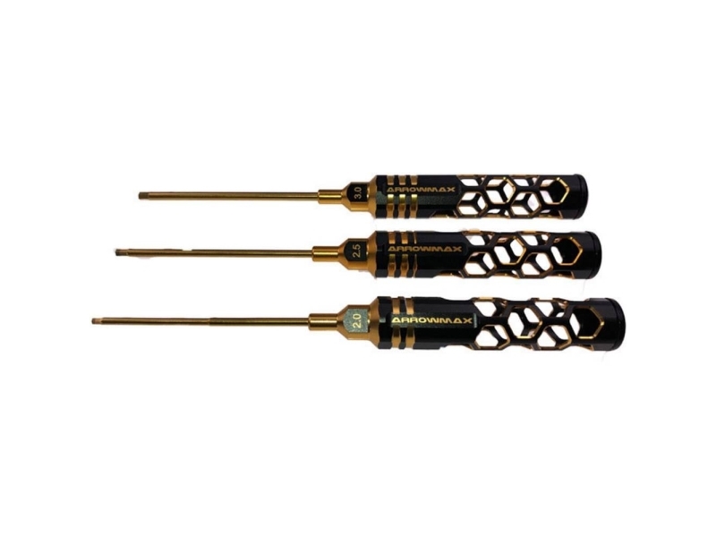 Arrowmax Am-420991-Bg Inder-Sekskantnøgle 2, 2.5, 3