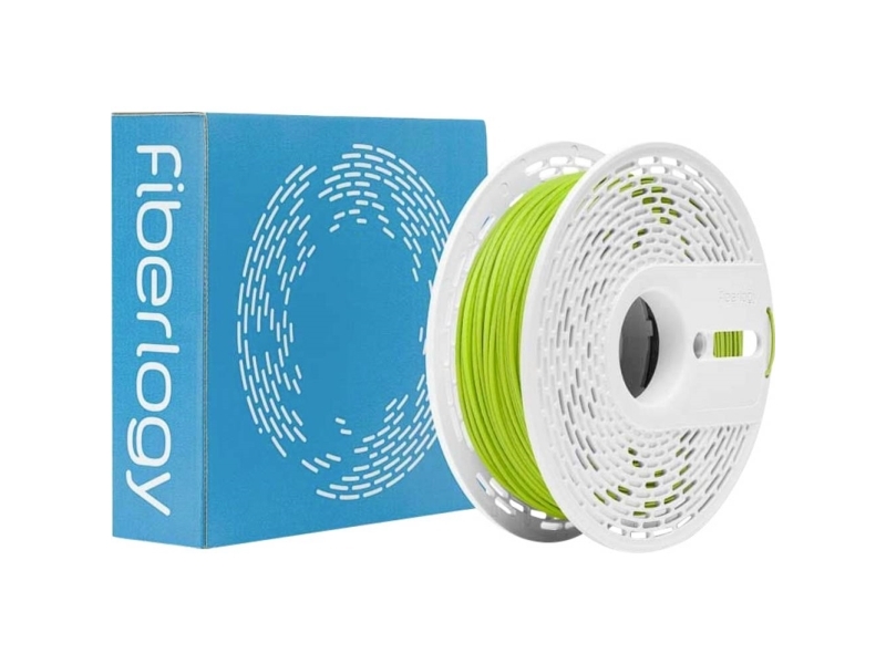 Fiberlogy Pa12-15Gf-Lgreen-175-050 Nylon Pa12+Gf Filament Pa12 Gf Glasfiberforstærket, Slagfast, Kemisk Bestandig, Varmebestandig 1.75 Mm 500 G Light