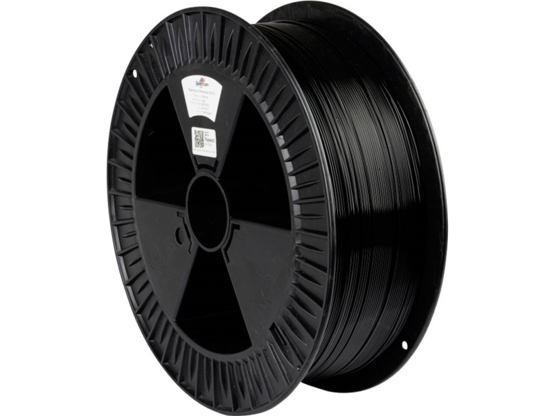 Spectrum Filamente 80160 Pet-G Premium Filament Petg Chemikalienbeständig 1,75 Mm 2000 G Tiefschwarz , Schwarz 1 St