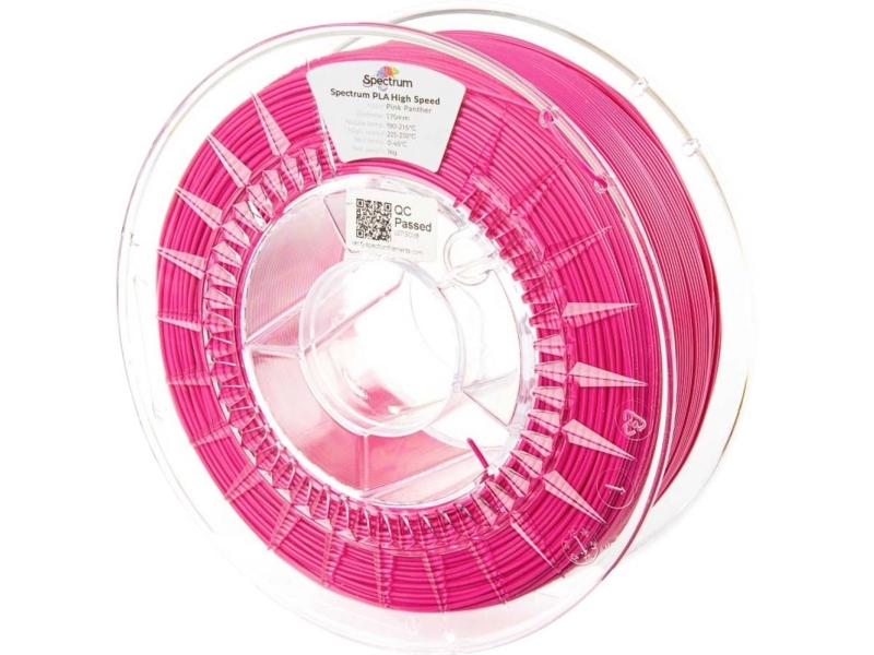 Spectrum Filaments 81056 Pla High Speed Filament Pla-Plast Highspeed Filament, Høj Grad Af Stivhed, Høj Grad Af Trækstyrke 1.75 Mm 1000 G Pink Panthe