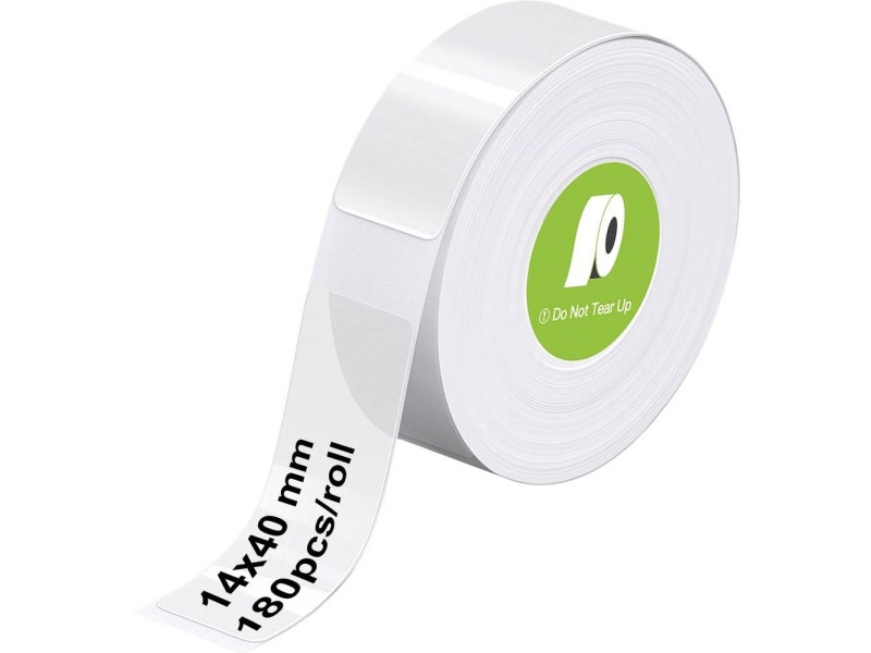 Olympia 6313 - Etikettenrolle 14 Mm X 40 Mm 180 Etiketten Transparent (6313)