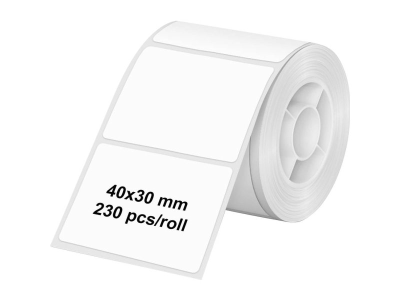 Olympia Etikettenrolle 40 Mm X 30 Weiß 230 Stueck (6320)
