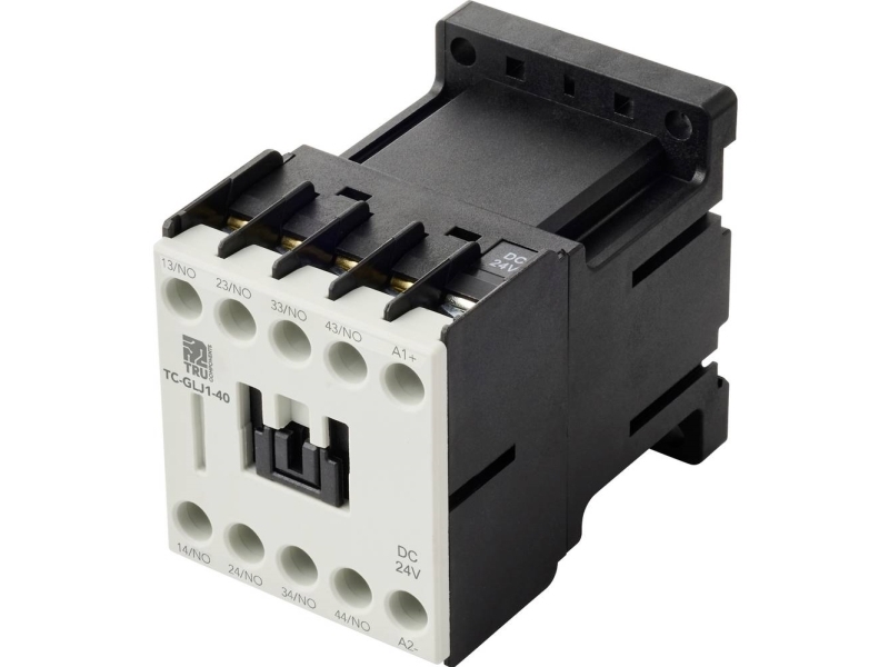 Tru Components Tc-Gyj1-40-24Vdc Hjælpekontakt 4 X Sluttekontakt 24 V/Dc 10 A 1 Stk